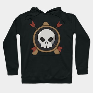 Archery crew Jolly Roger (no caption) Hoodie